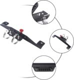 Car fire Extinguisher mounting Bracket Compatible with Toyot@ 86/Subaru BRZ 2022-2026 Fire Extinguishing Installer Under Passenger Seat Quick Release Adjustable Fire Bracket Accessories (Black A) - Image 7