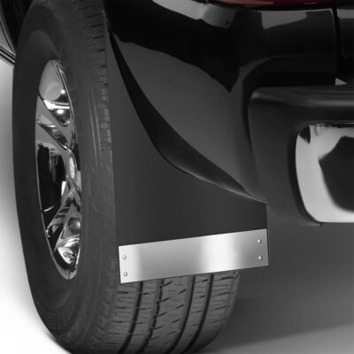 4PCS Universal Mud Flaps Splash Guards Car Mudguard with Night Reflectors Mudflaps and Accessories Set, Front and Rear Protection for Trucks Cars SUVs Vans (Black) - Image 7