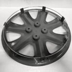 Upgrade Your Auto Set of Four 15' Silver Hubcap Wheel Covers for Honda Civic 2003-2005 (Push-on) - Image 6