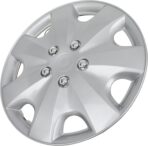 SCITOO 4-Pack Premium 16 Inch Hubcaps Set Wheel Rim Cover OEM Style Easy Snap On Car Truck SUV Silver HubCap(Full Set of 4) - Image 8