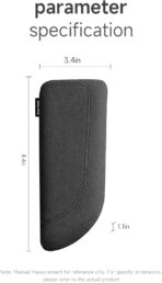 Italian Alcantara Style Fur Car Elbow Rest Pad - Universal Armrest & Knee Cushion - Thigh Support Comfort Pillow - Image 3