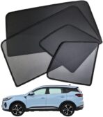 Car Sun Shade Side Window Shade for Tiggo 7 2020-2024 Baby UV Protection Magnetic Curtain Sunshade Auto Accessories Foldable(Front+Rear 4pcs)