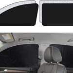 XCBYT Car Window Shades - 4 Pack Car Window Covers 99% UV Protection Magnetic Fordable Privacy Sun Shade for Baby