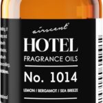 AirScent Hotel Diffuser Oil No. 1014 - The Iconic 5-Star Hotel Coastal Blend - Lemon Bergamot Sea Breeze - 10 mL Premium Fragrance Oil for Ultrasonic and Waterless Diffusers and Crafting