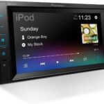 Pioneer DMH-241EX 6.2" Resistive Touchscreen, Double Din – Bluetooth, Backup Camera, AM/FM Radio, USB, FLAC Playback, Short Chassis, 13-Band EQ, 50W x 4 Output