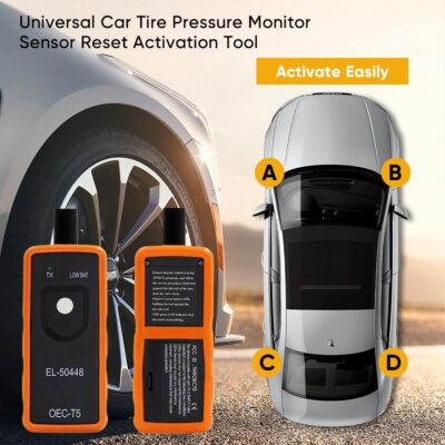 TPMS Reset Tool for Tire Pressure Sensor -EL-50448 Universal TPMS Relearn Tool for Most Vehicles - OEC-T5 Quick & Easy Tire Pressure Monitor Reset (1Pcs) - Image 6
