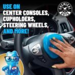 Chemical Guys Car Cleaning Kit Interior 9-Piece - Total Interior Cleaner, Sticky Icky Green Apple & Strawberry Detailing Gel, 3 Detailing Brushes, 3 Towels, Safe for Cars, Trucks, SUVs & More - Image 5