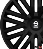 Sparco Wheel Covers Bergamo - 16-inch - Black - Set of 4 Pieces - Image 7