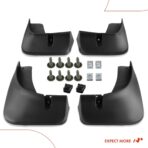 A-Premium Set of 4 Front & Rear Mud Flaps Splash Guards Mudguards with Hardware Kits Compatible with Mazda CX-50 2023-2024, 2.5L - Image 8