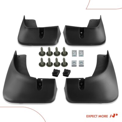 A-Premium Set of 4 Front & Rear Mud Flaps Splash Guards Mudguards with Hardware Kits Compatible with Mazda CX-50 2023-2024, 2.5L - Image 8