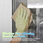 HOMEXCEL Brown Microfiber Cleaning Cloth 12 Pack, 12.5 x 12.5 inch Microfiber Towels for Cars, Ultra Absorbent Car Washing Cloth, Lint Free Streak Free Cleaning Rags for Car, Kitchen, and Window - Image 3