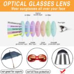 WAYCOM Sun Cap, Sun Visor Hat - UV Protection Hat -Premium UPF 50+ Hat for Hiking, Golf, Tennis, Outdoors - Image 6