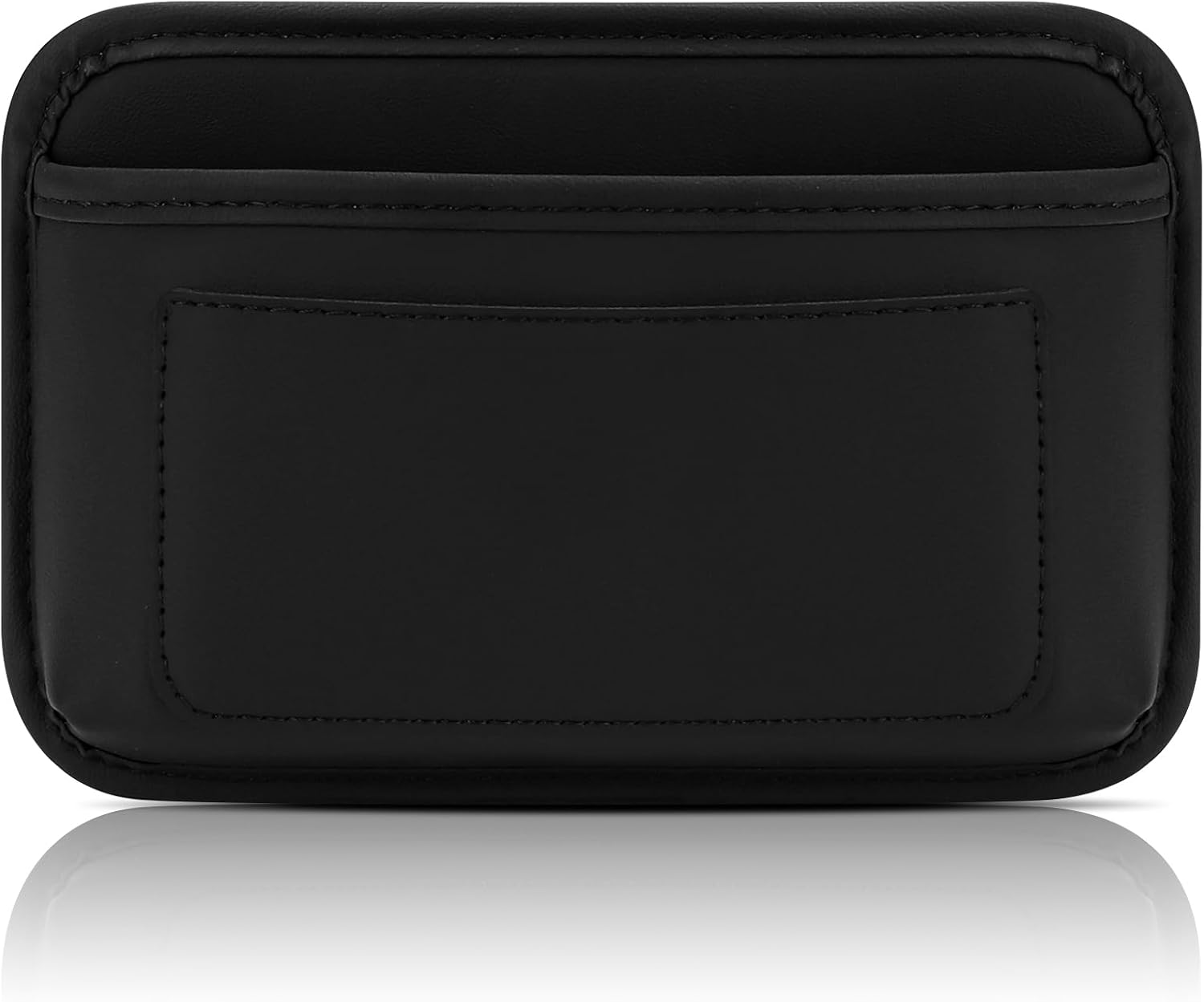 61yOx67x4rL._AC_SL1500_.jpg Accmor Universal Car Side Pocket Organizer, PU Leather Car Pocket Pouch Cell Phone Sunglasses Holder, Car Phone Pocket Organizer Accessories for Car Seat, Door, Window, Console - Image 1