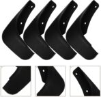 4pcs Car Tire Mud Flaps Splash Guards Set Rear Mudguard for 2003 Compact Sedan Soft Rubber Wheel Mud Protector Automotive Exterior Accessories - Image 4