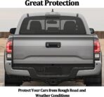 4PCS Car Mud Flaps, Flexible Rubber Vehicle Mudflaps Mudguard Splash Guard with Hardware, Automotive Exterior Front & Rear Protection Accessories, Universal for Pickup Truck SUV - Image 4