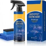 Quick Effect Car Coating Spray, Waterless Wash & Polish, Car Coating Spray for Shine & Protection, Quick Acting Paint Protection and Glass Cleaner (1pcs)