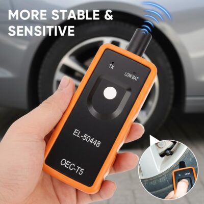 TPMS Reset Tool for Tire Pressure Sensor -EL-50448 Universal TPMS Relearn Tool for Most Vehicles - OEC-T5 Quick & Easy Tire Pressure Monitor Reset (1Pcs) - Image 7