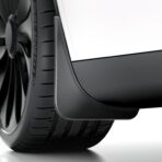 REEVAA 2026 Tesla Model 3 Highland Accessories - Mud Flaps [Protect Paint, No Drilling Required] All-Weather Splash Guard Body Kits for Model 3 Highland 2024-2026, Black (Set of 4)