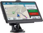 GPS Navigator for Car Truck RV, 7" Touchscreen GPS Navigation System, 2026 Map with Voice Guidance, Speed Alert, Red Light Warning, Custom Truck Routing, Free Lifetime Updates