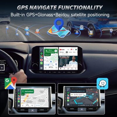 CarlinKit CarPlay Ai Box Magic Box Android 13.0 System Wireless CarPlay Adapter Android Auto Support Netflix YouTube Google GPS+Glonass 4GNetwork.for iPhone & Android Phone,Wired to Wireless,8GB+128GB - Image 5
