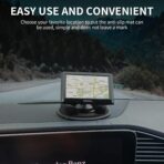 Portable Weighted Dash Mount Holder for Tomtom Garmin GPS Devices, Black Bean Bag Anti-Slip Dashboard Mount for Car - Image 6