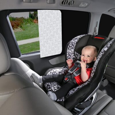 ZATOOTO Car Window Sun Shades Covers - 4 Pcs Magnetic Privacy Side Sunshades Blackout Auto Camping Curtains Accessories for Sleeping Family and Women Men Kids Baby - Image 5
