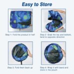 Windshield Sun Shade, Car Sun Shade Windshield Blocks UV Rays, Keep Car Interior Cool, Front Foldable Windshield Sunshade for Hatchback, Truck, SUV, MPV - Image 6