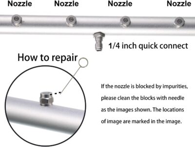 RIDGE WASHER Pressure Washer Undercarriage Cleaner, 16 Inch Undercarriage Washer, Pressure Washer Under Car Cleaner with Straight Extension Wand, 4000 PSI - Image 5