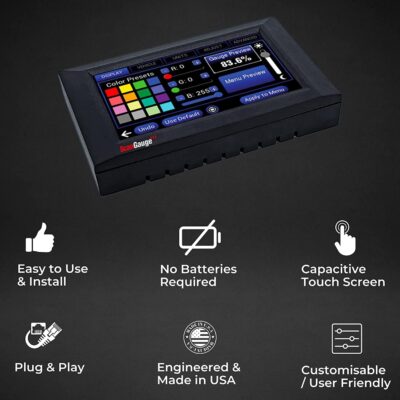 ScanGauge 3 All New Touch Screen OBD2 Code Reader, Digital Gauges & Trip Computer with WiFi Updates SG3 - Image 4