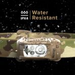 Princeton Tec Remix LED Headlamp (450 Lumens, Multicam w/Red LEDs) (RMX300-RD-MC) - Image 3