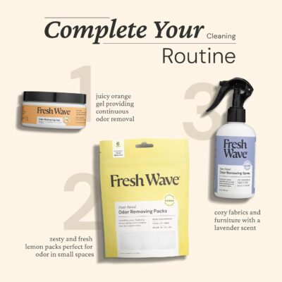 Fresh Wave Orange Odor Removing Gel, 7 oz., Pack of 3 - Image 7