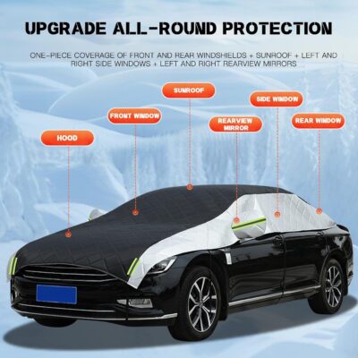 Hail Protector Car Cover Compatible with Toyota RAV4 2024-2025, Custom Hail Proof Car Cover, Outdoor All Weather Sunproof Breathable Dust Car Body Protection-Tc25 - Image 3