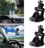 2PCS Dash Cam Suction Cup Mounts, Car Camera Mount, Windshield and Dashboard Suction Cup Mounts, Camera Mount for Car Dashcam, GPS Driving DVR, Phone Bracket, Action Camcorder, Video Recorder - Image 4