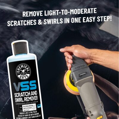 Chemical Guys VSS One-Step Scratch and Swirl Remover - Compound and Polish for Restoring Gloss to Paint, Car Scratch Remover, Works on Cars, Trucks, SUVs, Motorcycles, RVs & More - 16 oz - Image 2