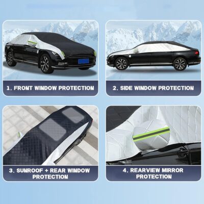 Hail Protector Car Cover Compatible with Toyota RAV4 2024-2025, Custom Hail Proof Car Cover, Outdoor All Weather Sunproof Breathable Dust Car Body Protection-Tc25 - Image 6