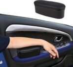 ASUBHA Upgrade Arm Rest for Car with Car Armrest Storage Box, Car Armrest Cushion with Adjustable Sliding Design, Essential Car Interior Accessories Car Arm Rest for Most Cars