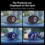GPS Speedometer,Speedometer for Car,Heads Up Display for Cars H2,Universal HUD Speedometer with USB Connection,Plug and Play,Displays MPH,Compass,Over Speed Alert,for All Vehicles - Image 5