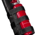 Voodonala Adjustable Roll Bar Fire Extinguisher Mount Holder 3 lb for Jeep Wrangler Unlimited CJ YJ LJ TJ JK JKU JL JLU 4XE,(Black,with Quick disassembly Zipper)