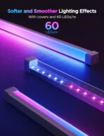 Govee RGBIC LED Strip Lights 32.8ft with Covers, Smart Lights Work with Alexa and Google Assistant, LED Diffuser Channel with LED Lights for Bedroom, Skirting Lines, Studio, Cabinet - Image 2