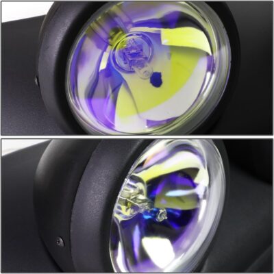 DNA Motoring FL-ZTL-249-NC Universal Neo Chrome Lens Roof Mounted Fog Light+Switch, Black - Image 2