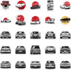 200pc JDM Racing Cars Stickers - Waterproof for Laptop, Bottles, Skateboard, Guitar, Helmet - Image 7