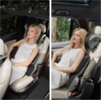 BEBAS Car Headrest Pillow, Memory Foam Neck Support Pillow for Cars - Ergonomically Designed for Long Drives, Travel & Commuting, Pain Relief with Removable & Washable Cover (Black Gray, 1-Pack) - Image 4