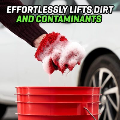 CarPlan Demon Car Wash Kit - 7 Piece Set Includes Car Wash Soap, Wheel Cleaner, Tire Shine, Interior Cleaner, Demon Shine, Air Freshener & Sponge - Image 4