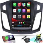 10.4 inches Android12 Car Stereo Ford Focus Radio Upgrade 2012-2018 with Touch Screen 1024 * 768 RDS Auto with GPS Bluetooth 5GWiFi Backup Camera