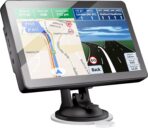 GPS Navigator for Car Truck RV, Latest 2026 Map, 9 inch Touch Screen Real Voice Spoken Turn-by-Turn Direction Reminding Navigation System for Cars, Vehicle GPS with Speed and Red Light Warning