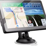 GPS Navigator for Car Truck RV, Latest 2026 Map, 9 inch Touch Screen Real Voice Spoken Turn-by-Turn Direction Reminding Navigation System for Cars, Vehicle GPS with Speed and Red Light Warning