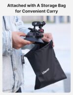 Ulanzi SC-02 Heavy-Duty Suction Cup Mount for Camera/Accessory (4.5"), Pump-actived Vacuum Camera Suction Cup Mount for Action Cameras w Quick Release NATO Magic Arm Car Boat Windshield Window Mount - Image 7