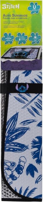 Plasticolor 002777R01 Disney Stitch Accordion Sunshade - Image 2