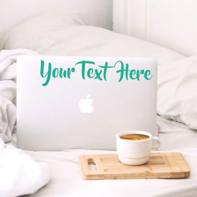 Design Your Own Custom Decal Text Name Sticker Compatible with Tumbler Cup, Laptop, RV, Cars, Trucks, Phones, Boats, Helmets, Bottles, Cars and Vehicles (Glitter Colors Available) - Image 3