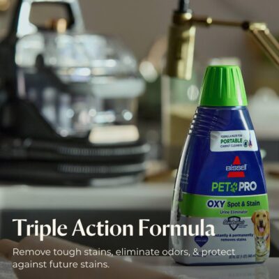 BISSELL Little Green HydroSteam Multi-Purpose Portable Carpet and Upholstery Cleaner, Car and Auto Detailer, 3618 - Image 6